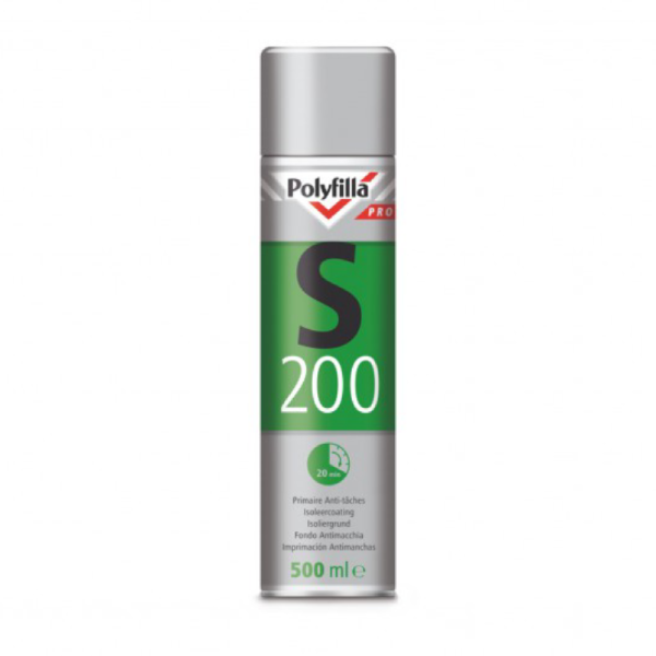 Polyfilla Pro S200 Bomboletta Antimacchia Spray ml 500