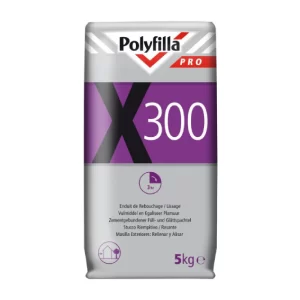 Polyfilla Pro X300 Stucco in Polvere per Esterni