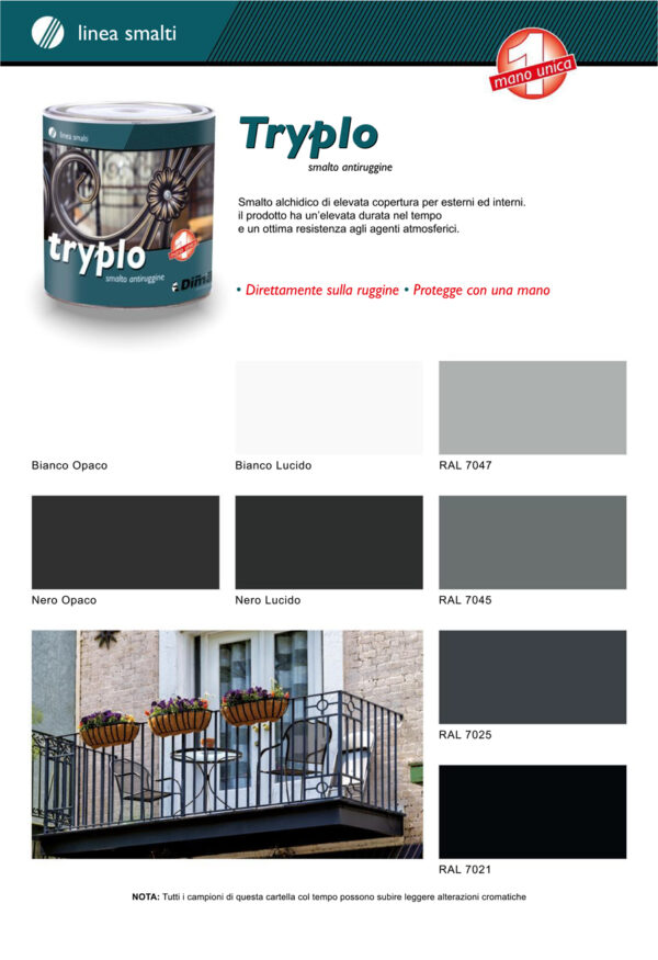 Tryplo Dima Smalto Antiruggine 3 in 1 - immagine 2