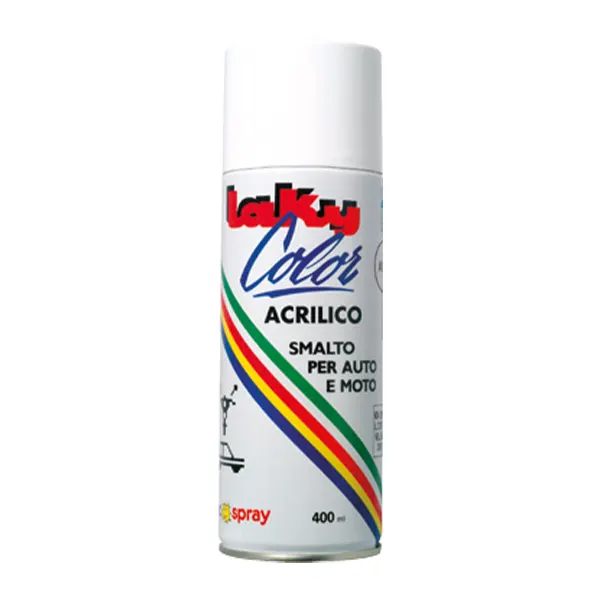 BOMBOLETTA SPRAY ANTIRUGGINE BIANCO ML.400 - COLORI E MARCATORI - Adriatica  Metalli & Ferramenta srl