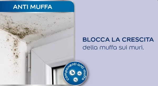 Dulux Benessere Tester Superlavabile Antimuffa Antibatterica agli Ioni d'Argento