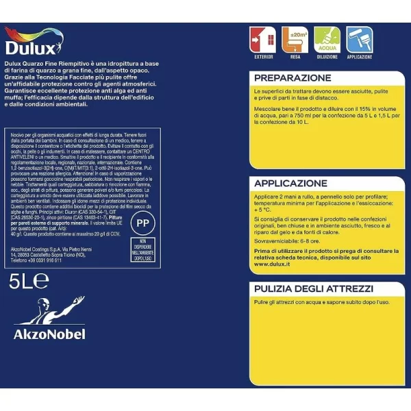 Dulux Quarzo Fine Riempitivo