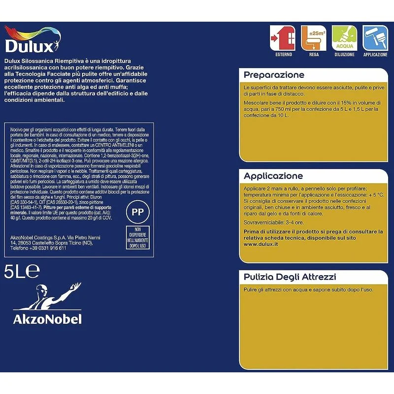 dulux silossanica riempitiva Dulux Silossanica Riempitiva Dulux Silossanica Riempitiva