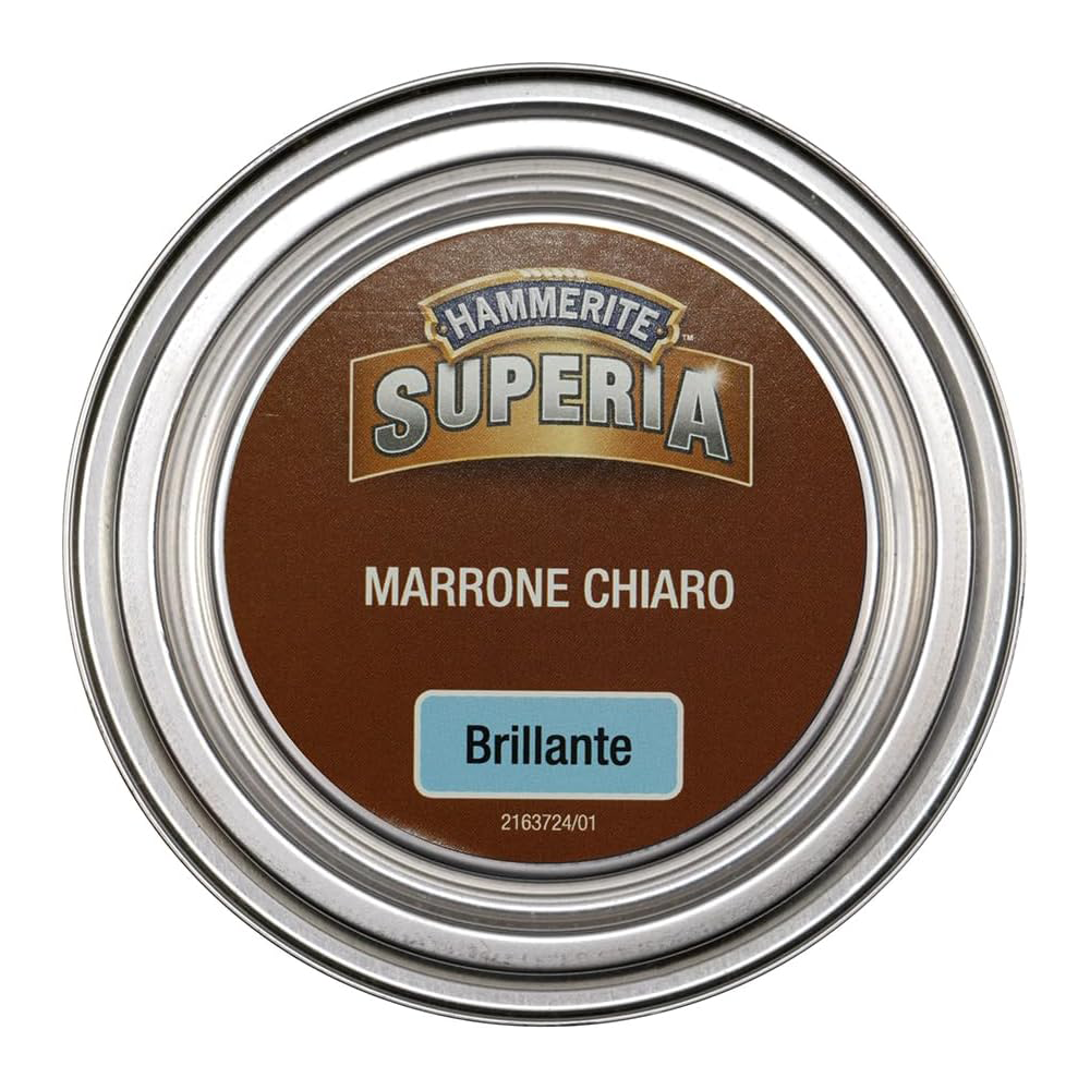 hammerite superia brillante marrone chiaro 2 Hammerite Superia Brillante Marrone Chiaro RAL 8007 ML 750 Smalto Antiruggine Hammerite Superia Brillante Marrone Chiaro RAL 8007 ML 750 Smalto Antiruggine - immagine 3