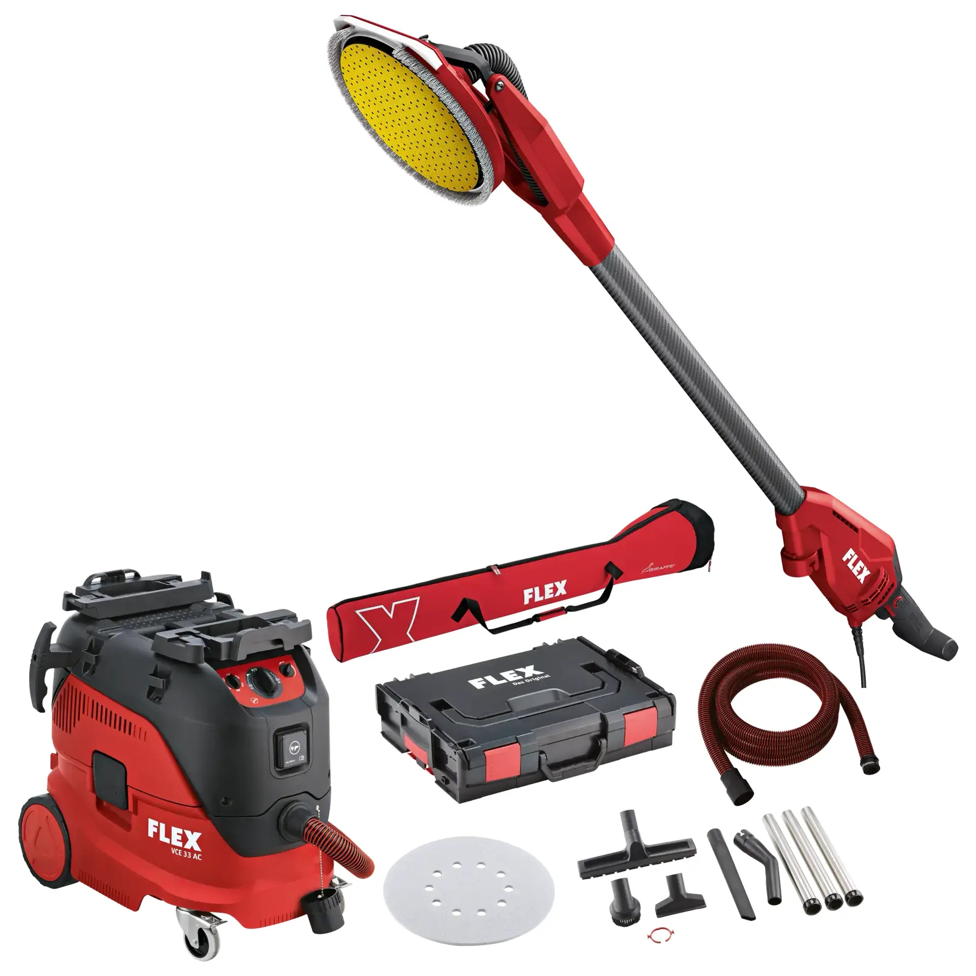 PRO PHO MAI 533564 Giraffa FLEX GE 6 R-EC + VCE 33 L AC Set Promo + Carta abrasiva Giraffa FLEX GE 6 R-EC + VCE 33 L AC Set + Carta abrasiva