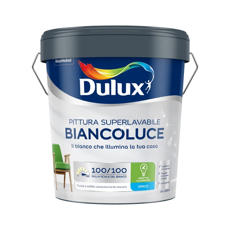 dulux biancoluce Dulux Biancoluce Super Lavabile 14 Litri Dulux Biancoluce Super Lavabile 14 Litri